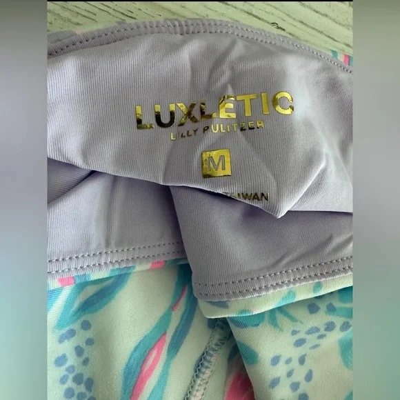 Lilly Pulitzer Pastel Patterned Leggings - Picture 5 of 6